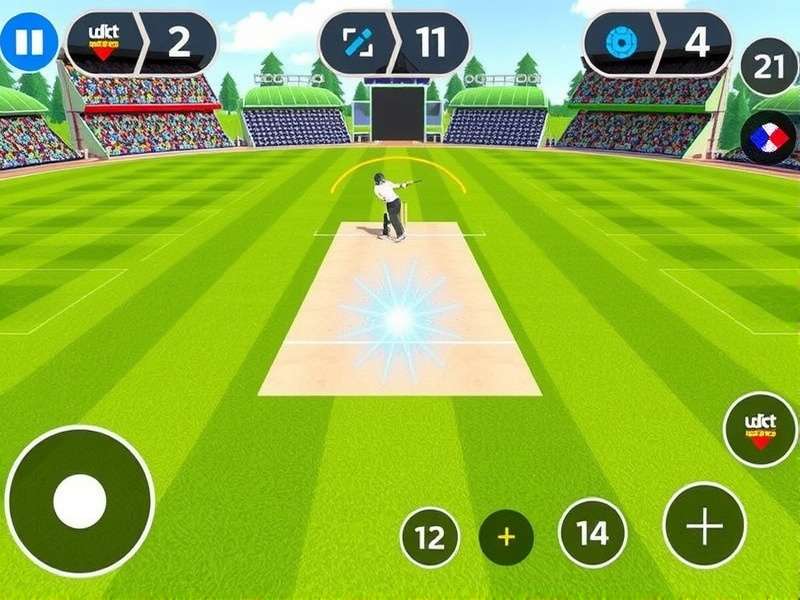 Cricket Pro Splash Master Gameplay Screenshot